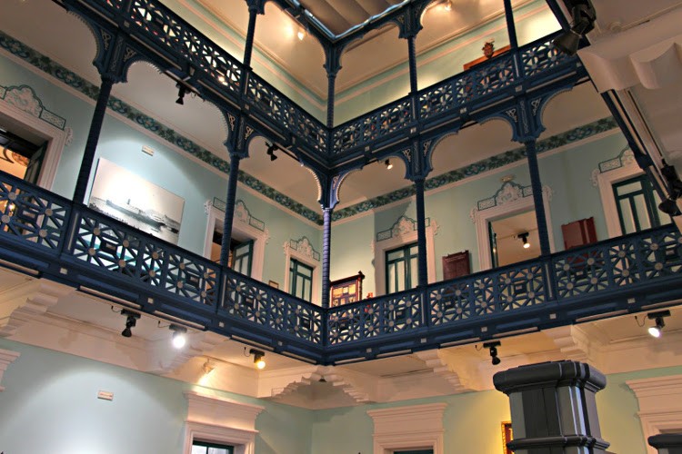 Interior del museo